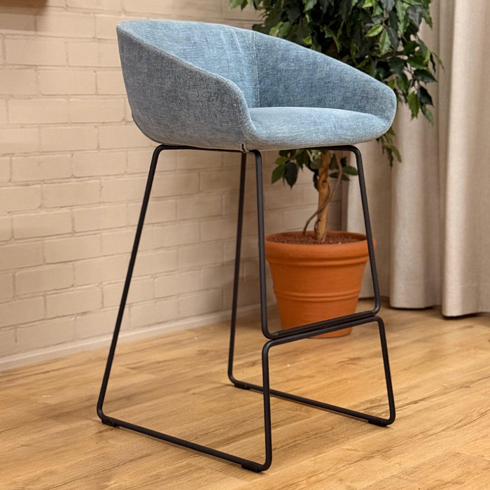 Barkruk Britt high - Image eucalyptus | Het Anker