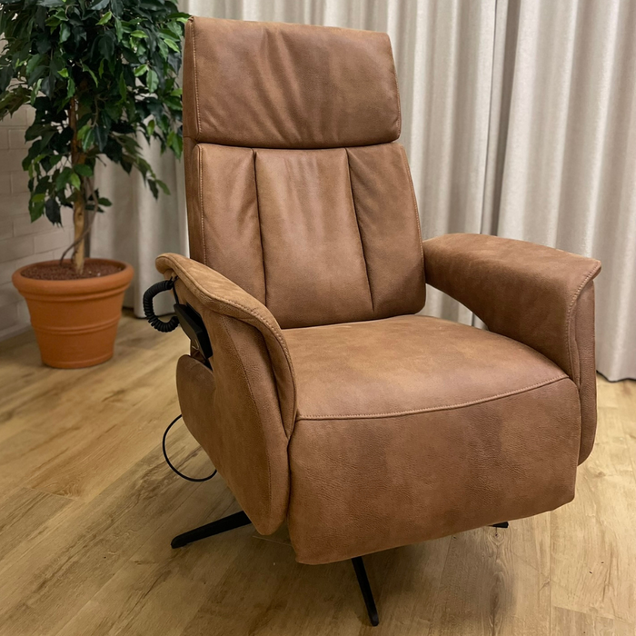 Relaxfauteuil Alba - Cognac