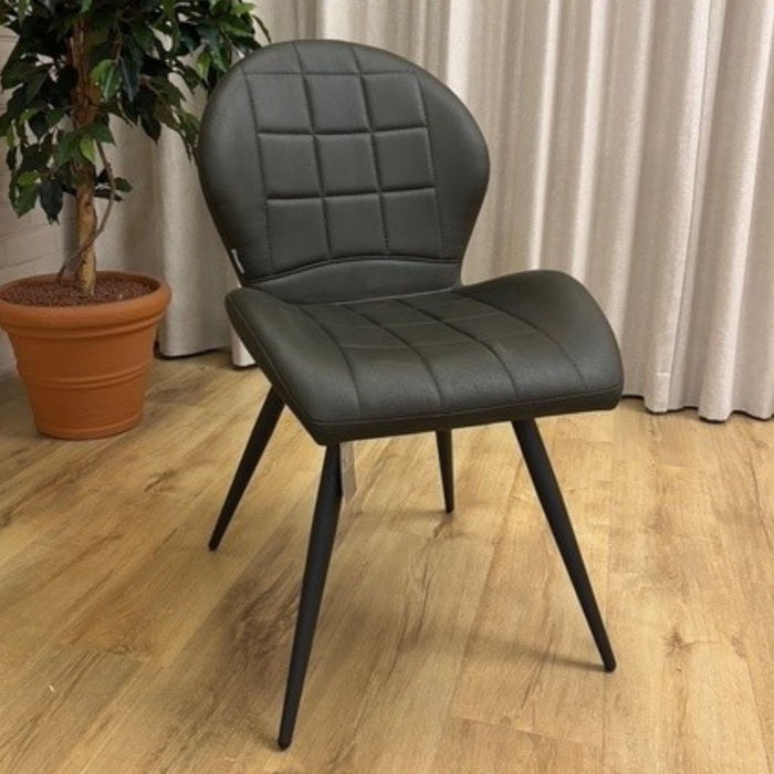 Eetkamerstoel Sil - Microvezel army green | LABEL 51