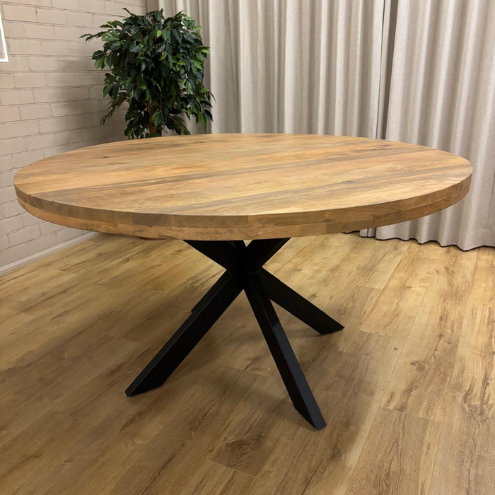 Eetkamertafel Kyan - Rond mangohout