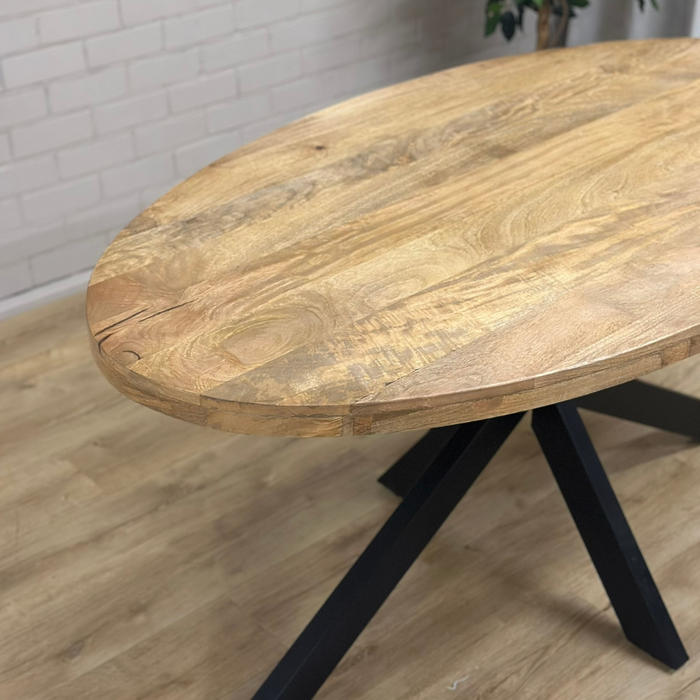 Eetkamertafel Carel - Ovaal mangohout