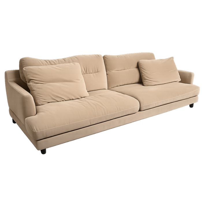 4-Zits Bank Denver - Beige - Inclusief kussens | Het Anker