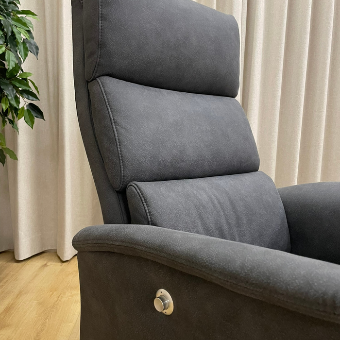 Relaxfauteuil Noir - Antraciet