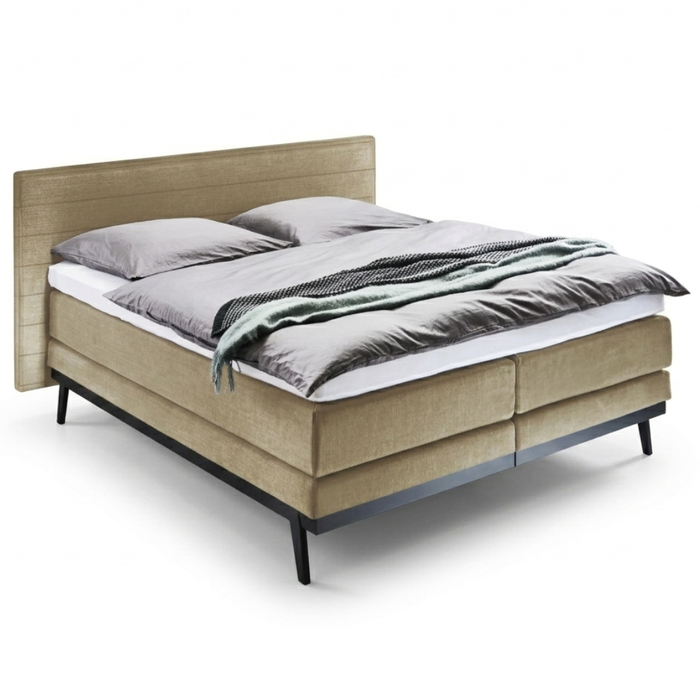 Boxspring Luuk inclusief topper - 180x200 cm elektrisch verstelbaar