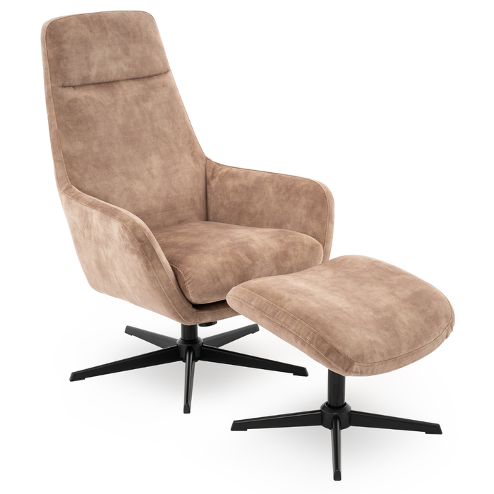 Draaifauteuil Sem Inclusief Hocker