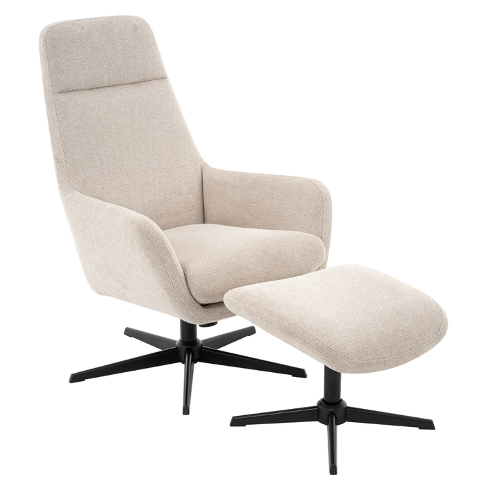 Draaifauteuil Sem Inclusief Hocker