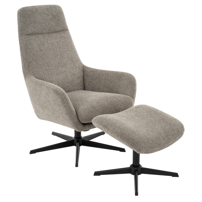 Draaifauteuil Sem Inclusief Hocker