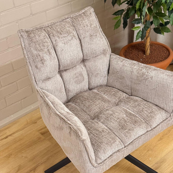 Eetkamerstoel Dynasty - Touch taupe