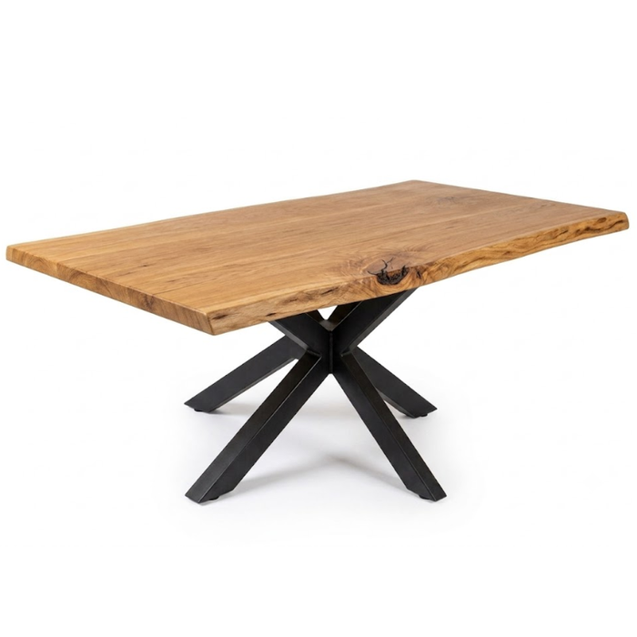 Eetkamertafel Alfred - Live Edge - Naturel Mangohout