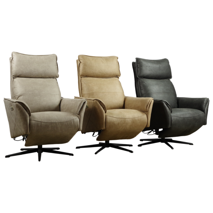 Elektrische Relaxfauteuil Noor - 2-Motorig Met Accu