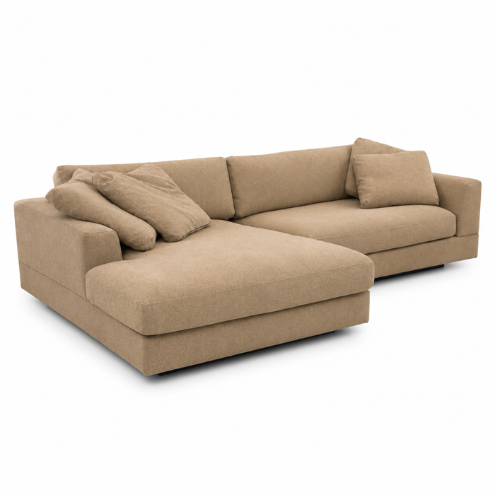 Hoekbank Christopher - Beige - Inclusief Kussens | Het Anker