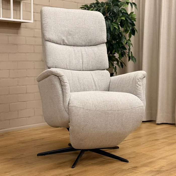 Elektrische Relaxfauteuil Lena - Lichtgrijs