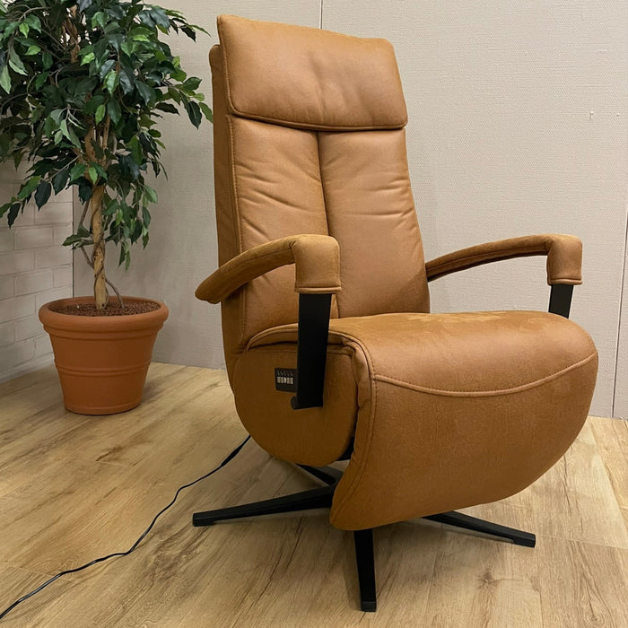 Relaxfauteuil Mark - Cognac