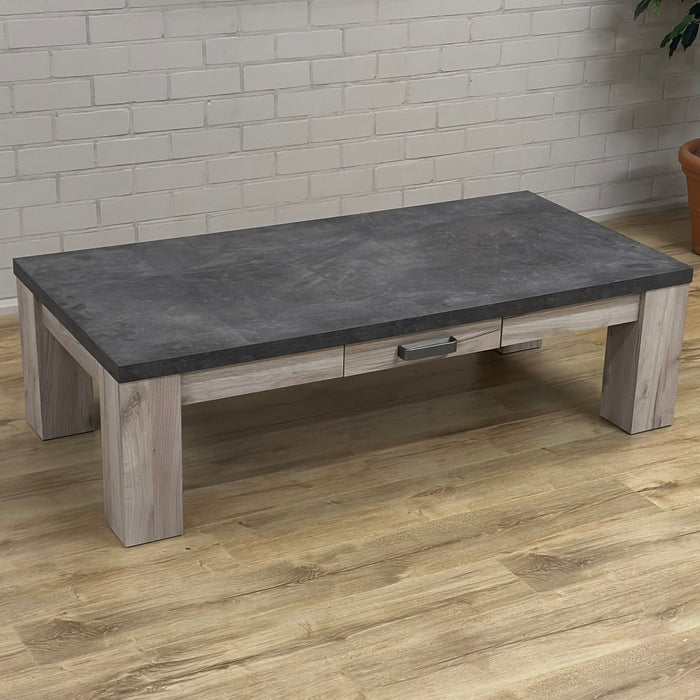 Salontafel Betonia - Light grey eiken