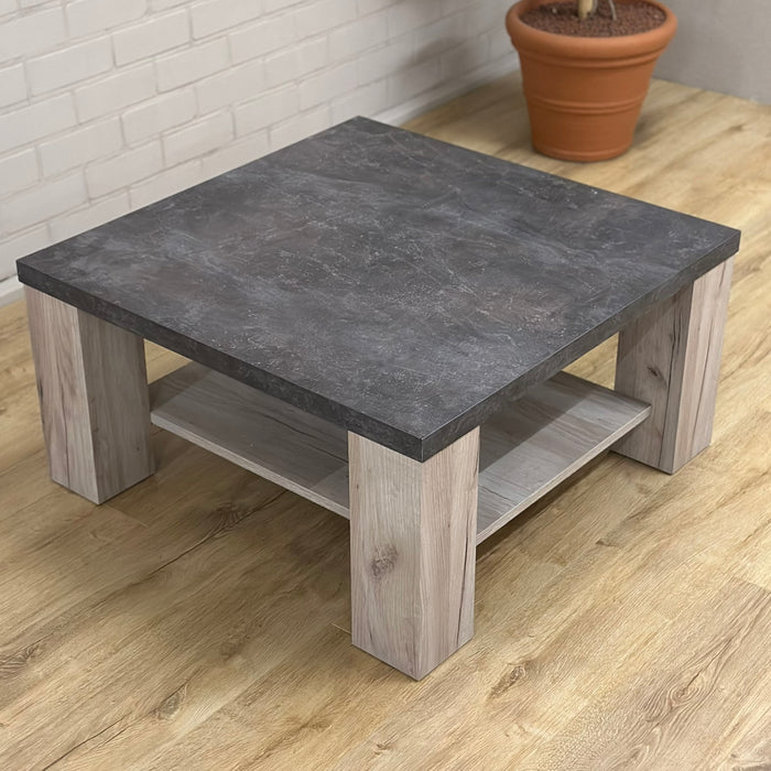 Salontafel Betonia - Light grey eiken