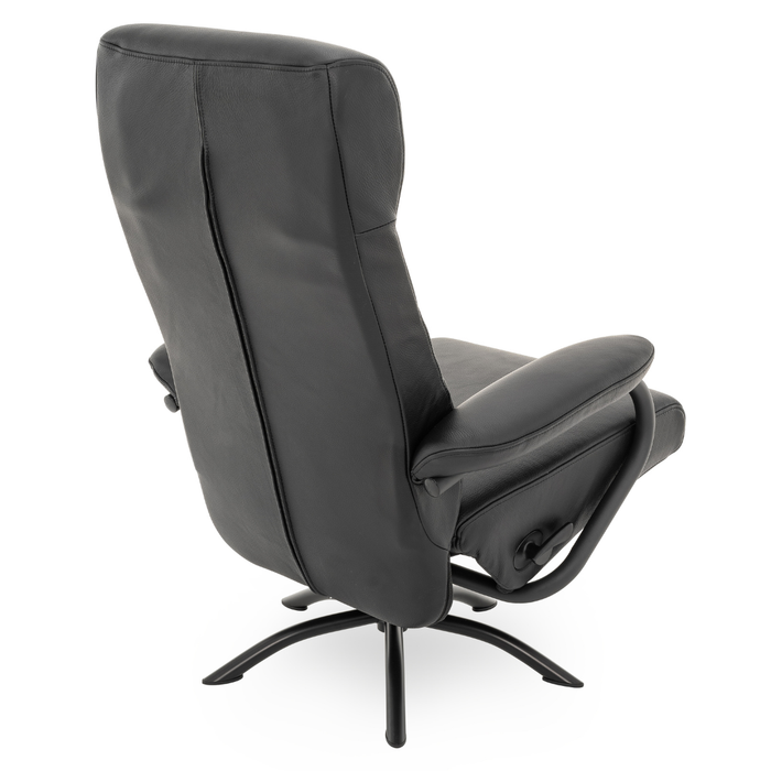 Draaifauteuil Melle Inclusief Hocker