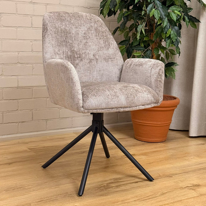 Eetkamerstoel Donatello - Touch taupe