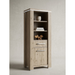 Boekenkast Royal in Mountain Coco met lade, deur en legplanken