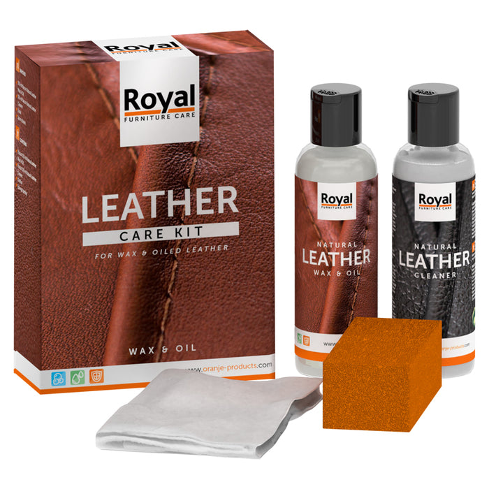 Leather Care Kit - Wax & Oil 150 ml - Meubeltreffer